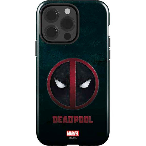 Marvel Deadpool Legacy Deadpool Logo iPhone 15 Pro Impact Case
